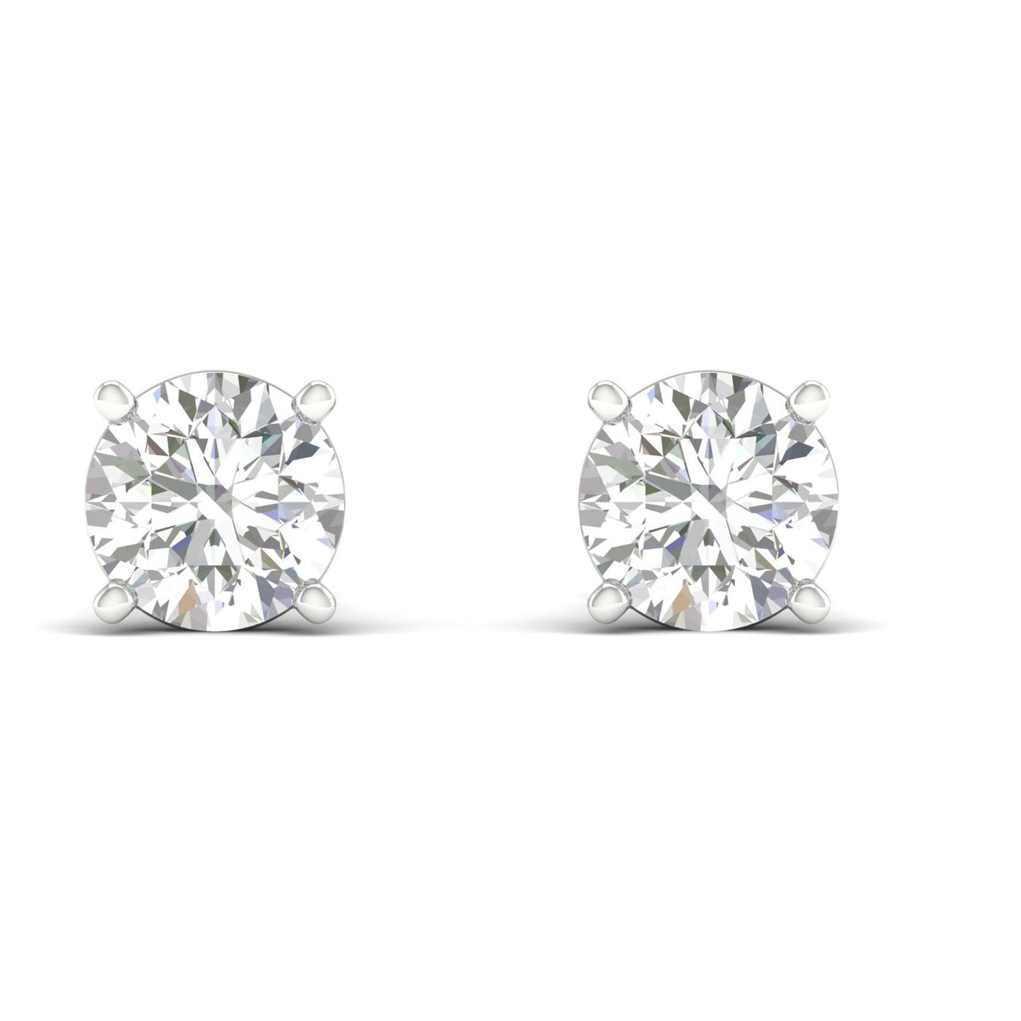 9 CTW Lab Grown Diamond Dainty Stud Earring