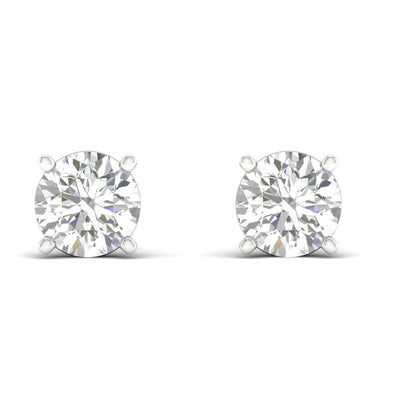9 CTW Lab Grown Diamond Dainty Stud Earring