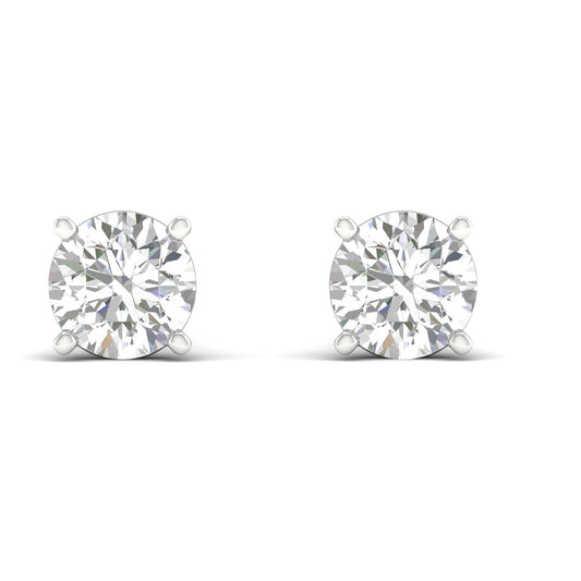 9 CTW Lab Grown Diamond Dainty Stud Earring