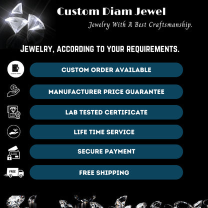 Rabbit Cut Lab Grown Diamond  customdiamjewel   