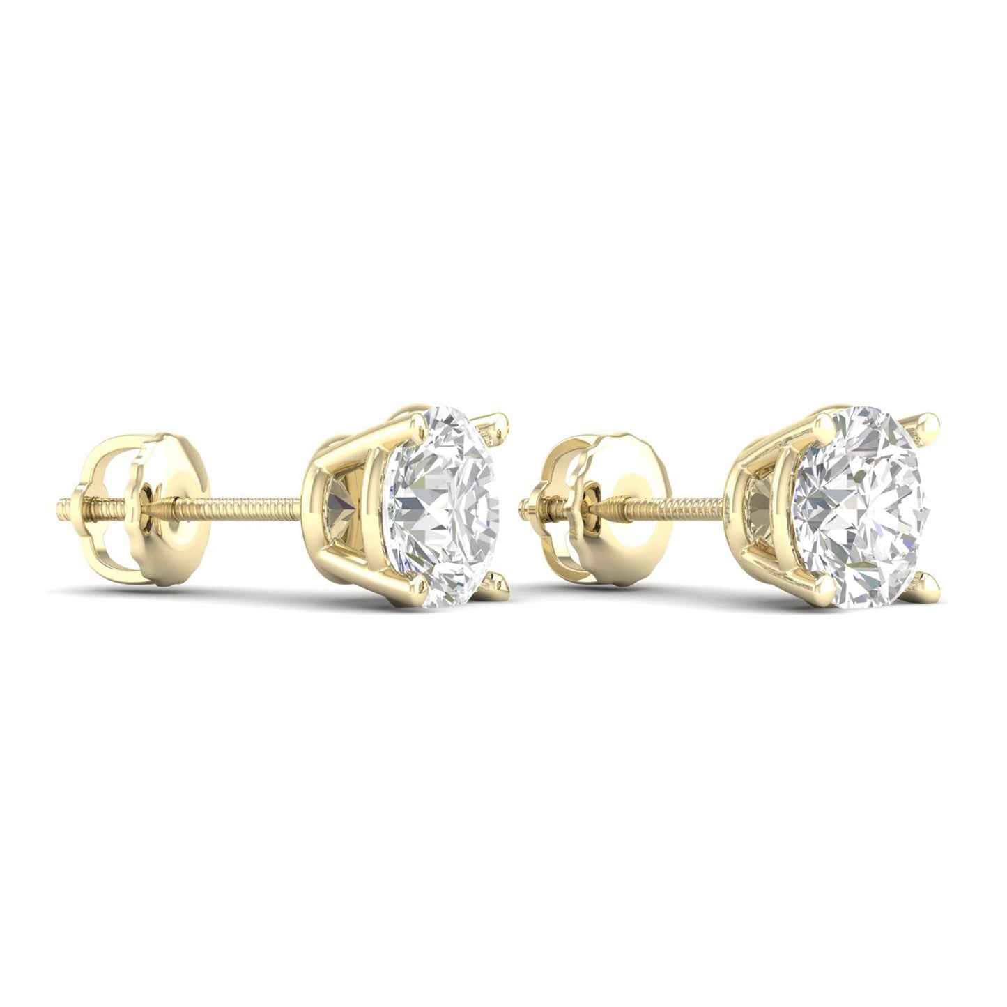 9 CTW Lab Grown Diamond Dainty Stud Earring