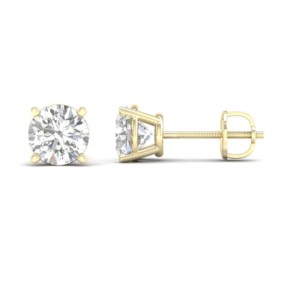 7 CTW Lab Grown Diamond Pretty Stud Earring