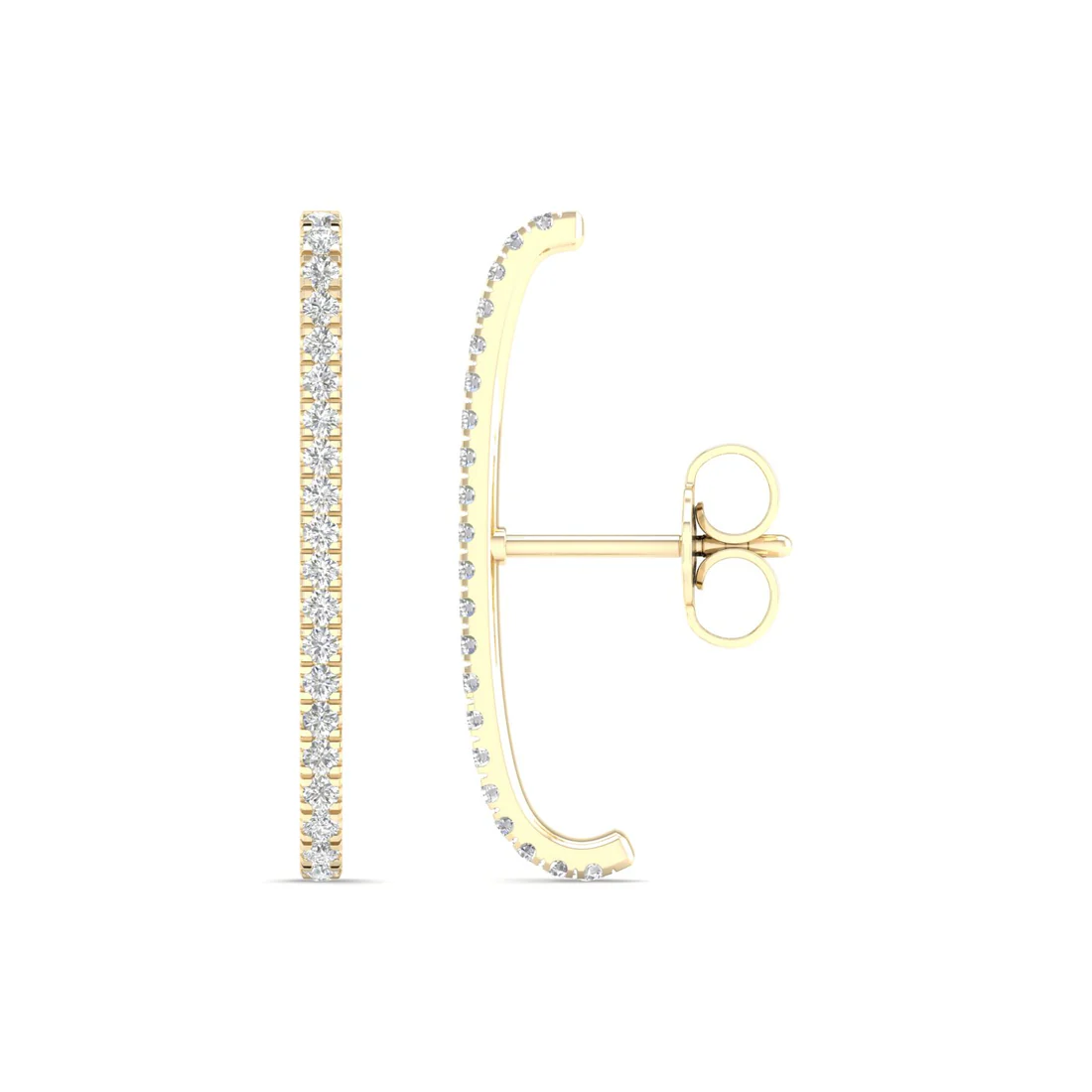 0.25 CTW Lab Grown Diamond Suspendor Fashion Earring