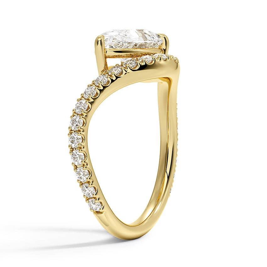 2 CT Lab Grown Diamond 3/4 Eternity Engagement Ring