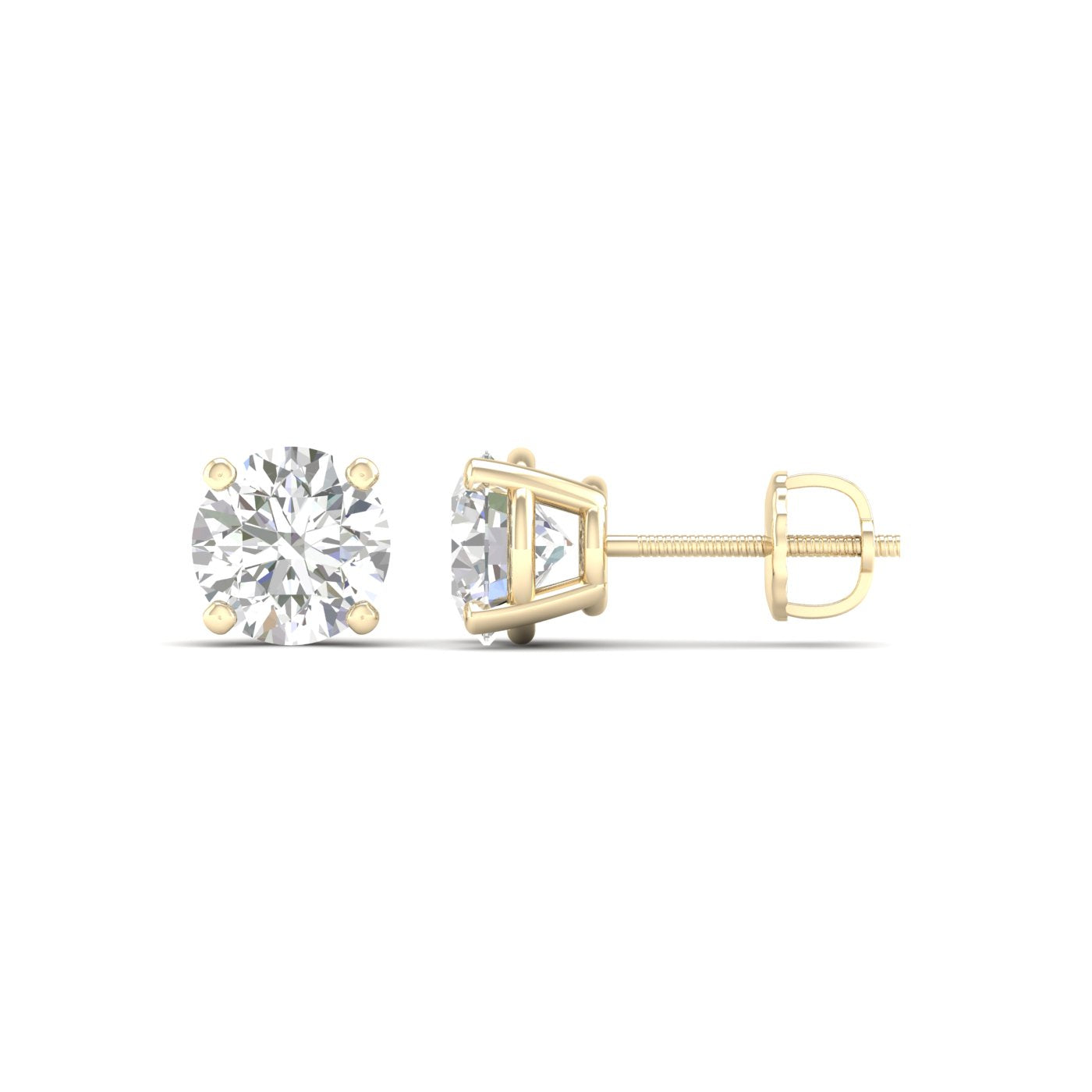 1.50 CTW Lab Grown Diamond Small Stud Earring
