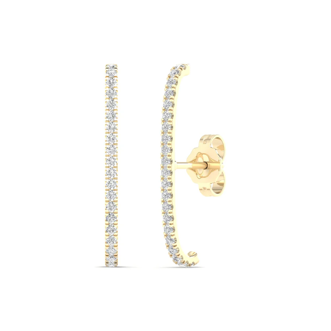 0.25 CTW Lab Grown Diamond Suspendor Fashion Earring