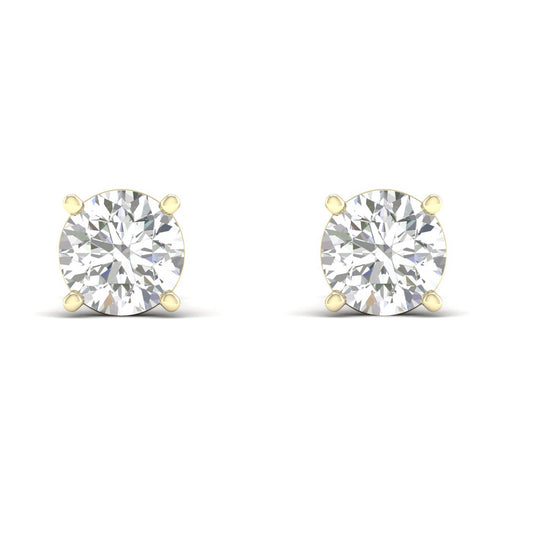 7 CTW Lab Grown Diamond Pretty Stud Earring