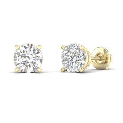 7 CTW Lab Grown Diamond Pretty Stud Earring
