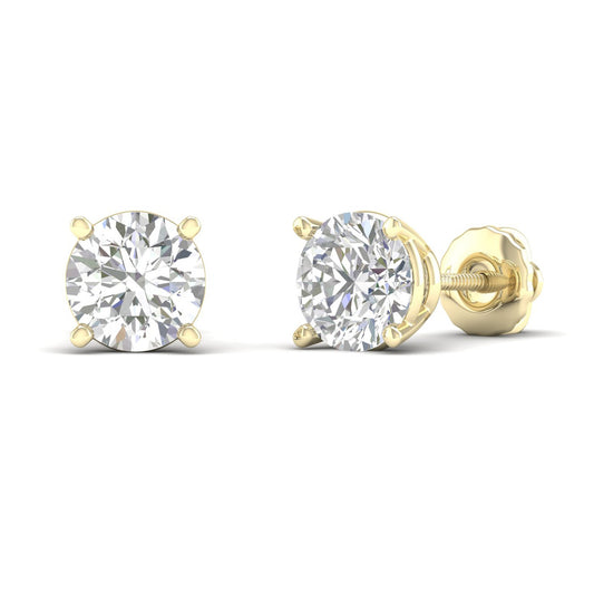 7 CTW Lab Grown Diamond Pretty Stud Earring