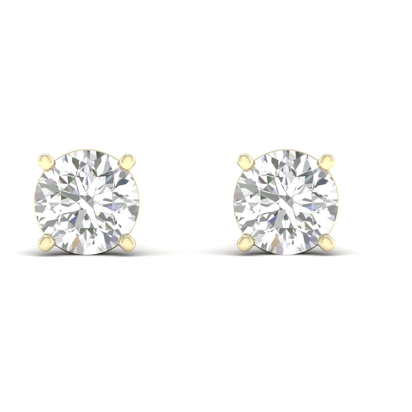 9 CTW Lab Grown Diamond Dainty Stud Earring