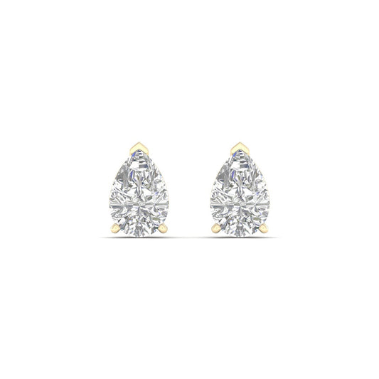 1.50 CTW Lab Grown Diamond Classic Pear Stud Earring