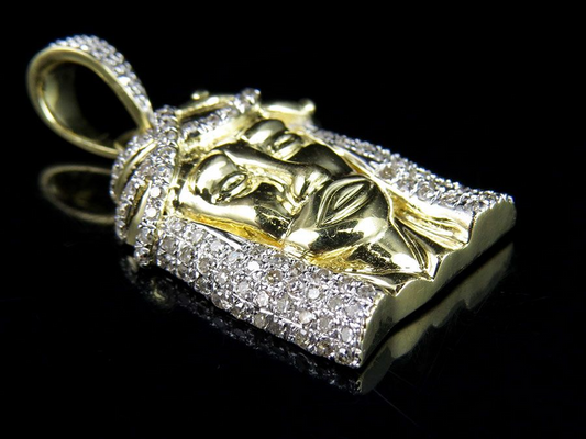 Jesus Face Lab Grown Diamond Customize Pendant