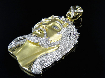 10K Gold Lab Grown Diamond Custom Pendant