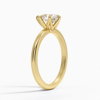 3/4 CT 18k Yellow Gold Labgrown Diamond Ring