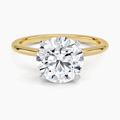 2 1/2 CT Two Ton Lab Grown Diamond Solitaire Ring
