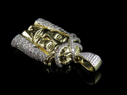 Jesus Face Lab Grown Diamond Customize Pendant