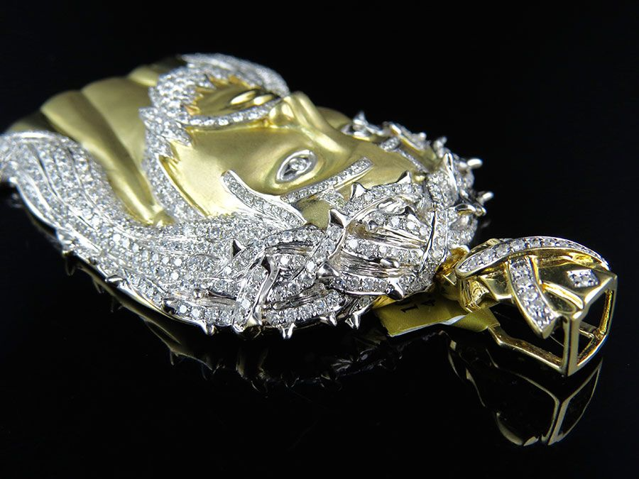 10K Gold Lab Grown Diamond Custom Pendant
