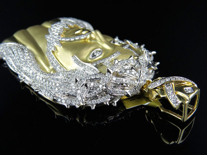 10K Gold Lab Grown Diamond Custom Pendant