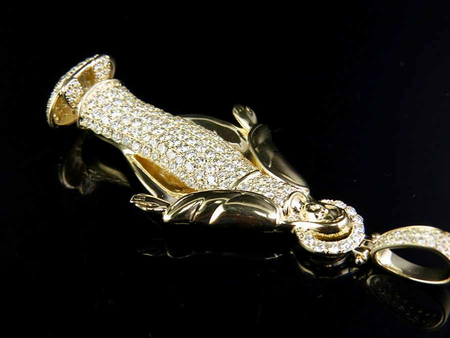 Mother Mary Shrine Lab Grown Diamond Pendant