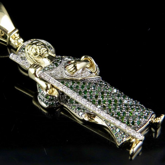 St. Jude Thaddaeus Lab Grown Diamond Pendant