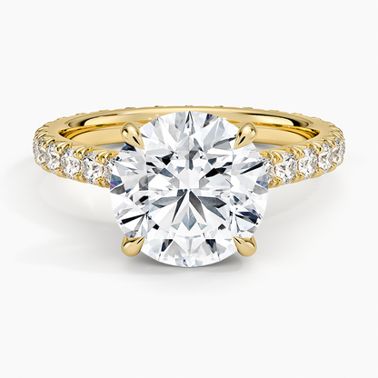 3 CT Lab Grown Diamond Round Cut Full Eternity Ring