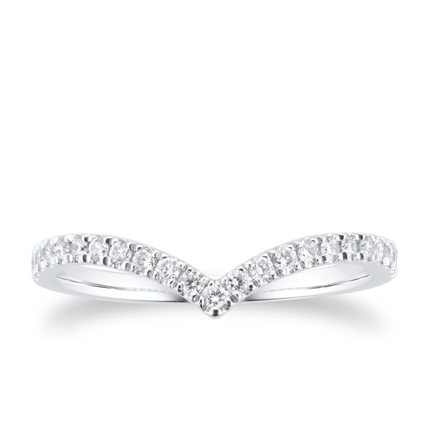 Half Eternity Lab Diamond Gold Wedding Band