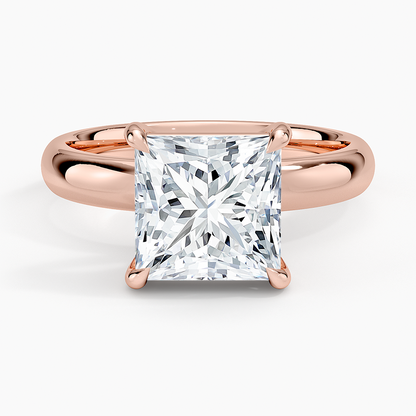 2 1/2 Lab Grown Diamond Solitaire Engagement Ring
