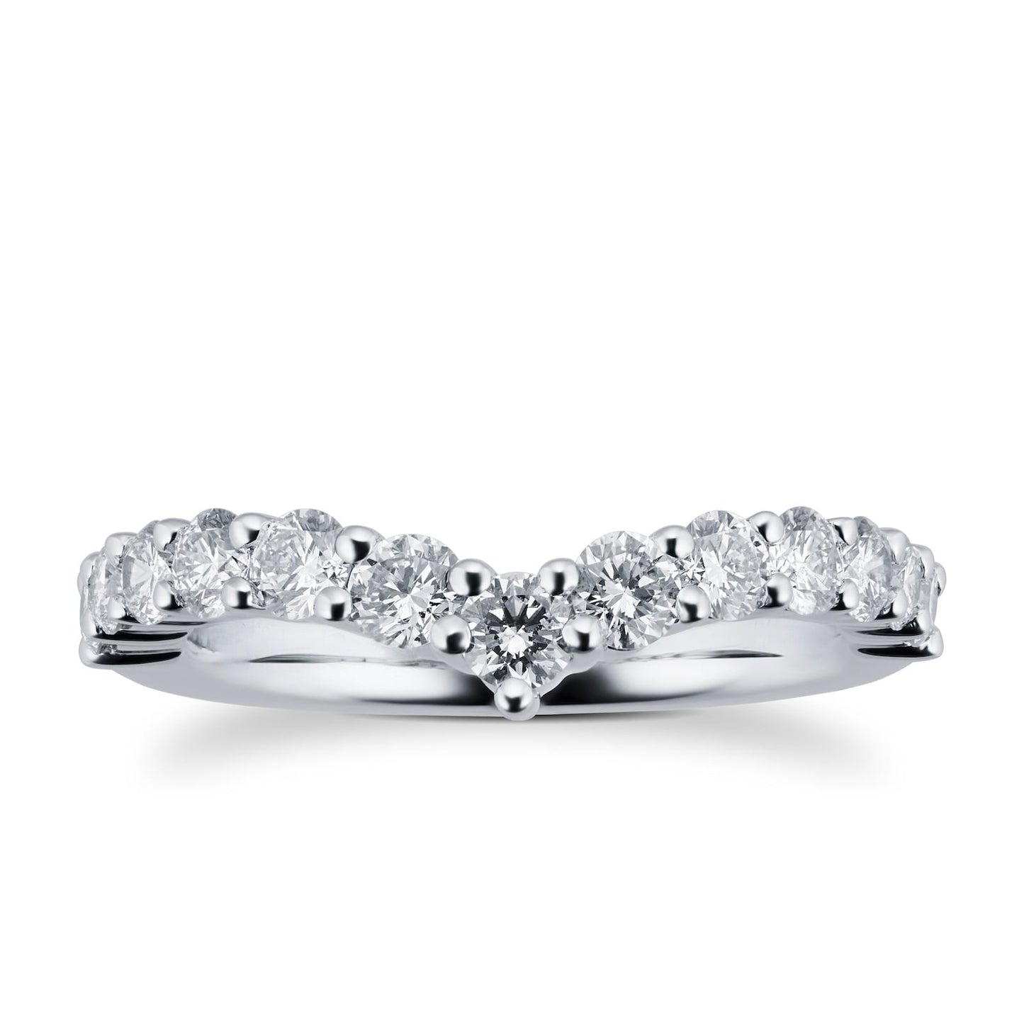 Bubble Prong Lab Grown Diamond Wedding Band
