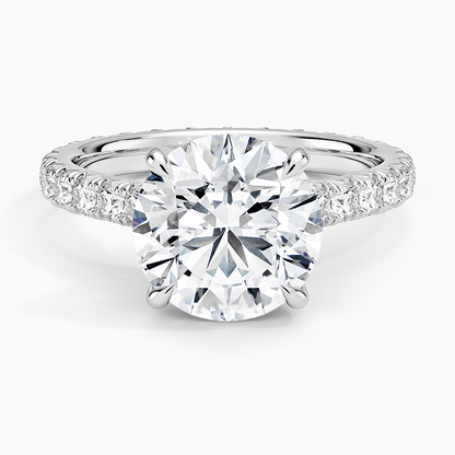 3 CT Lab Grown Diamond Round Cut Full Eternity Ring