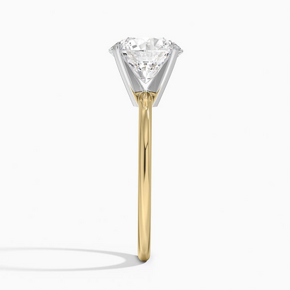 2 1/2 CT Two Ton Lab Grown Diamond Solitaire Ring