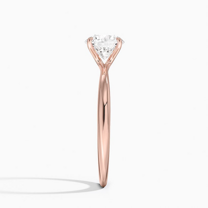 1 CT Solitaire Lab Grown Diamond Engagement Ring