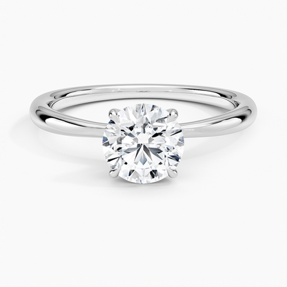 1 CT Solitaire Lab Grown Diamond Engagement Ring