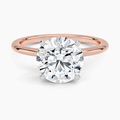 2 1/2 CT Two Ton Lab Grown Diamond Solitaire Ring