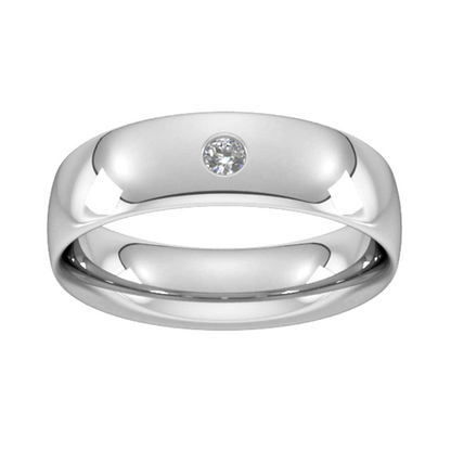 Rose Gold Flush Setting Lab Diamond Wedding Band