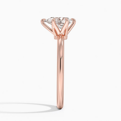 3/4 CT 18k Yellow Gold Labgrown Diamond Ring