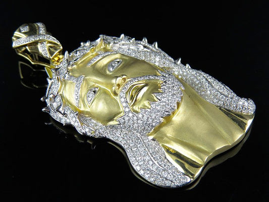 10K Gold Lab Grown Diamond Custom Pendant