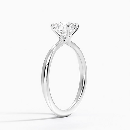1 CT Solitaire Lab Grown Diamond Engagement Ring