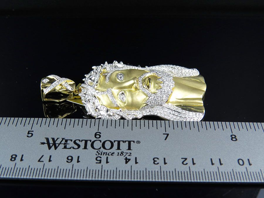 10K Gold Lab Grown Diamond Custom Pendant