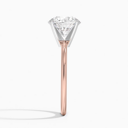 2 1/2 CT Two Ton Lab Grown Diamond Solitaire Ring