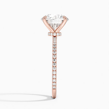 3 CT 925 Sterling Silver Labgrown Diamond Engagement Ring