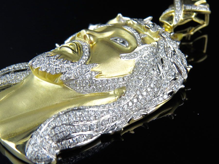 10K Gold Lab Grown Diamond Custom Pendant