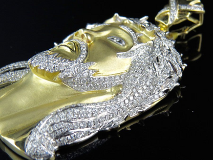 10K Gold Lab Grown Diamond Custom Pendant