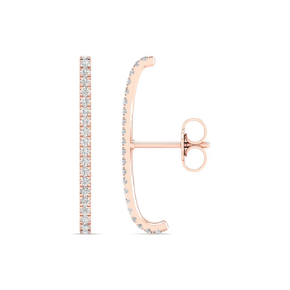 0.25 CTW Lab Grown Diamond Suspendor Fashion Earring