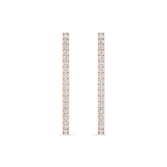 0.25 CTW Lab Grown Diamond Suspendor Fashion Earring