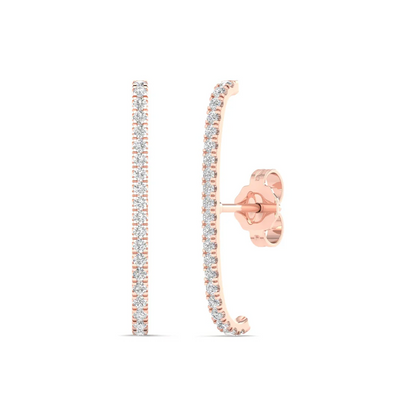 0.25 CTW Lab Grown Diamond Suspendor Fashion Earring