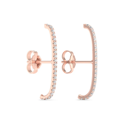 0.25 CTW Lab Grown Diamond Suspendor Fashion Earring